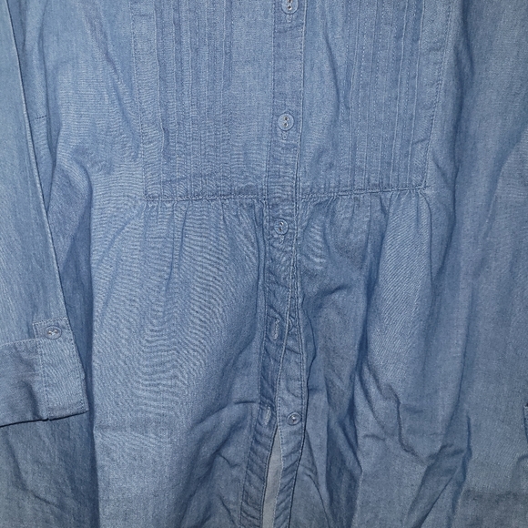 Tradition Denim Like Blouse - Picture 5 of 8